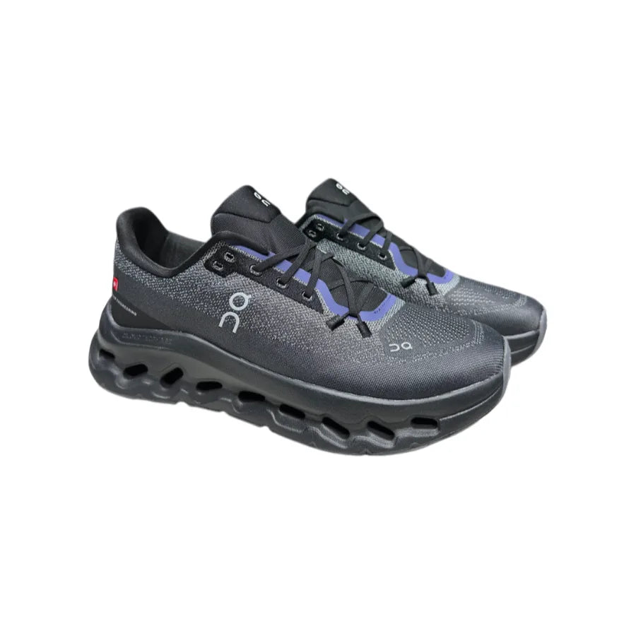 Cloud tilt Black Silver Blue Sneakers