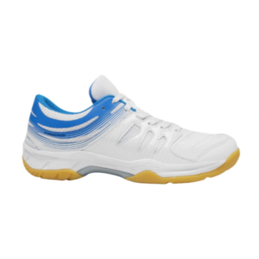 Men’s White Blue Court Sneakers