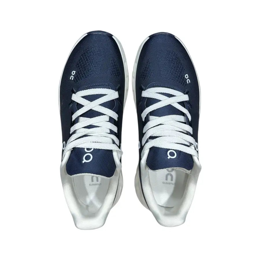 Cloud tilt Navy Blue White Sneakers