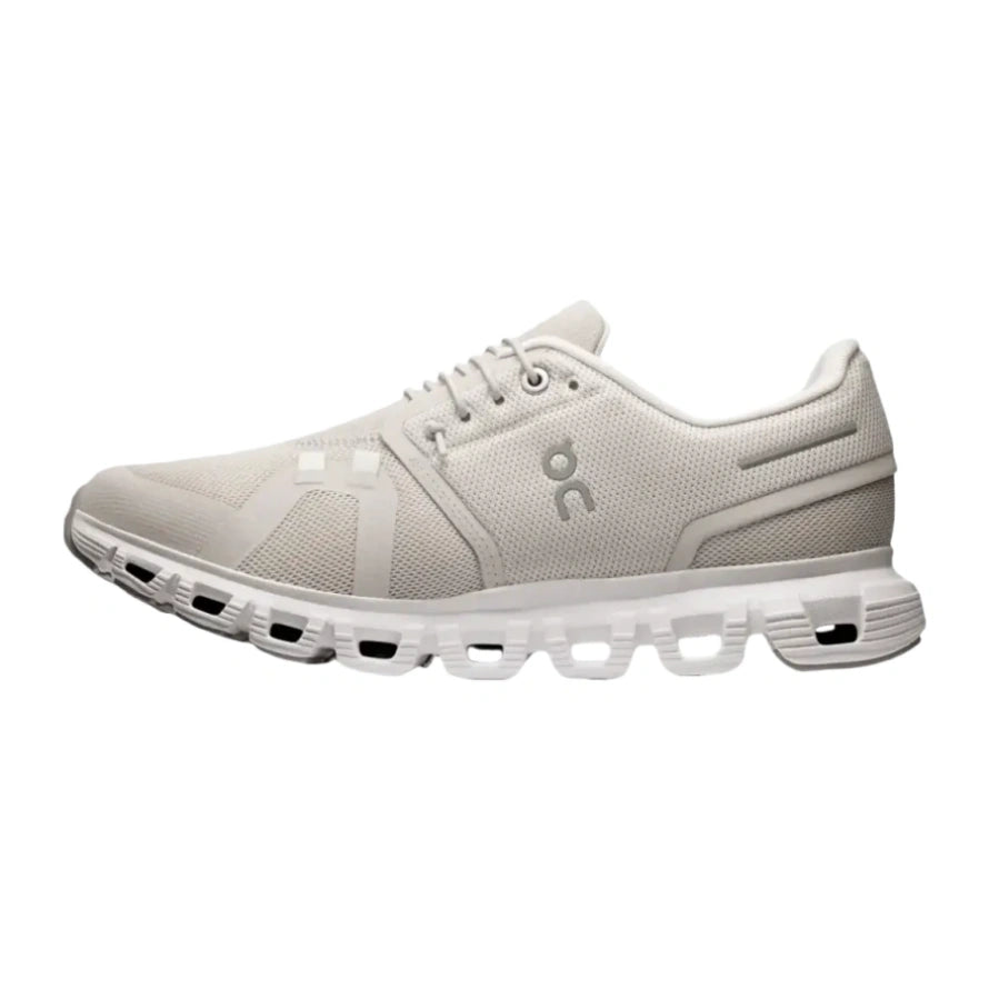 Cloud 6 Pearl White Sneakers