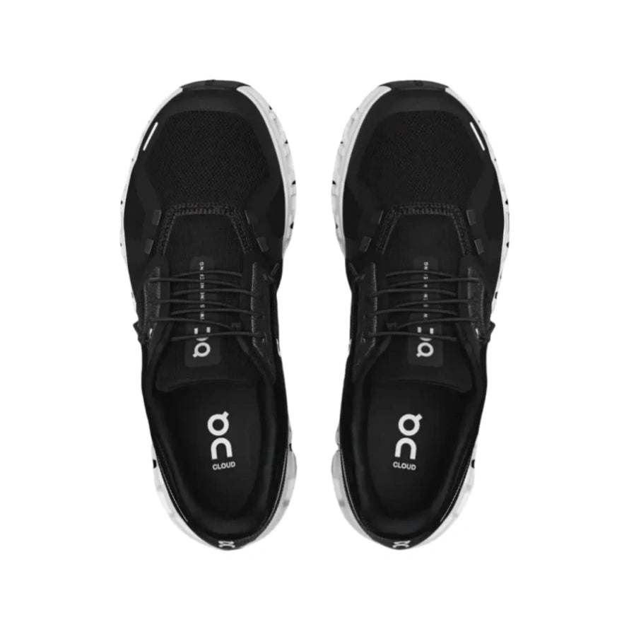 Cloud 6 Black White Sneakers