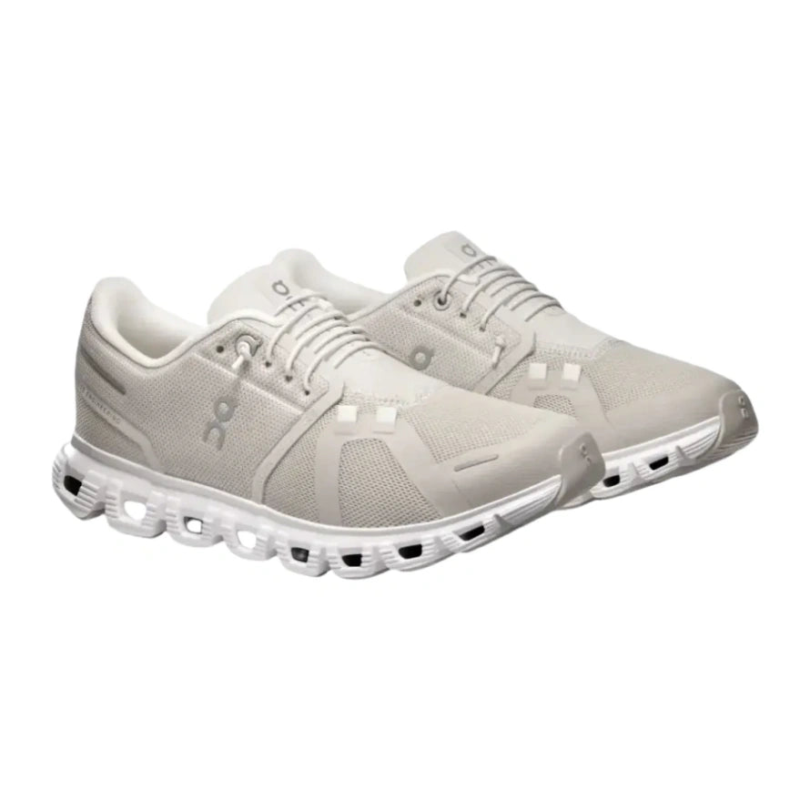 Cloud 6 Pearl White Sneakers