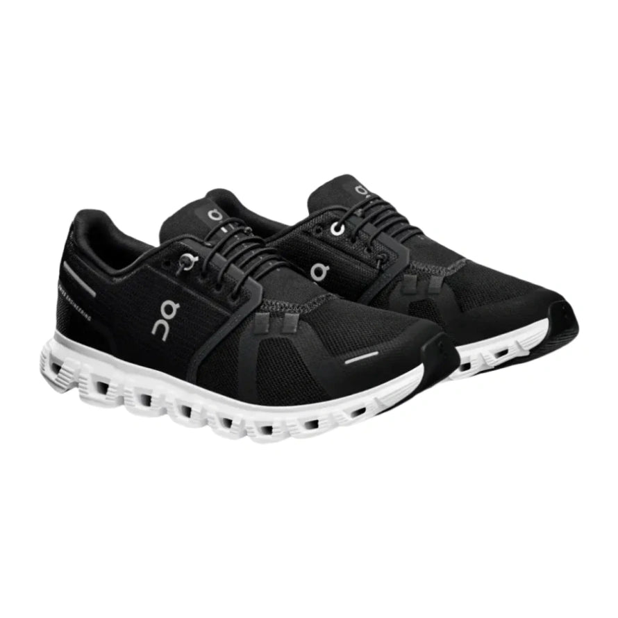 Cloud 6 Black White Sneakers