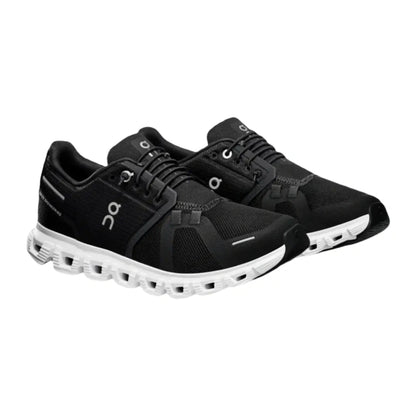 Cloud 6 Black White Sneakers