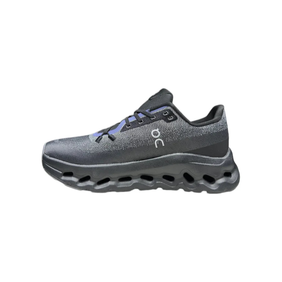 Cloud tilt Black Silver Blue Sneakers
