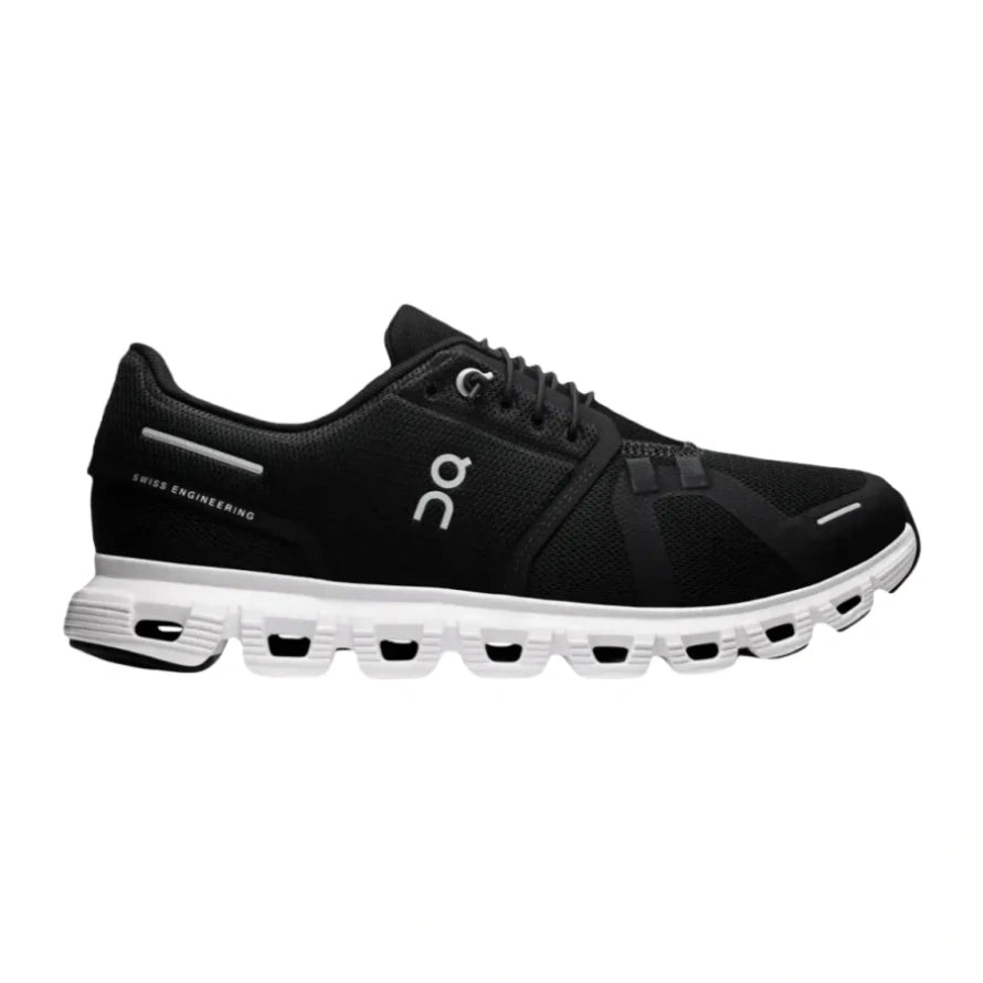 Cloud 6 Black White Sneakers