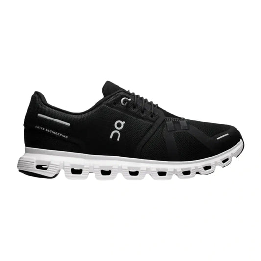 Cloud 6 Black White Sneakers