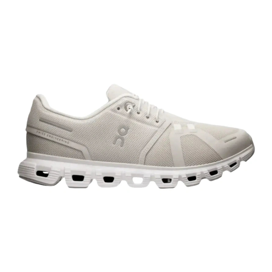 Cloud 6 Pearl White Sneakers