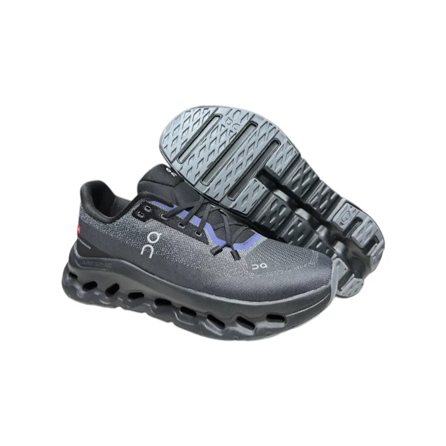 Cloud tilt Black Silver Blue Sneakers
